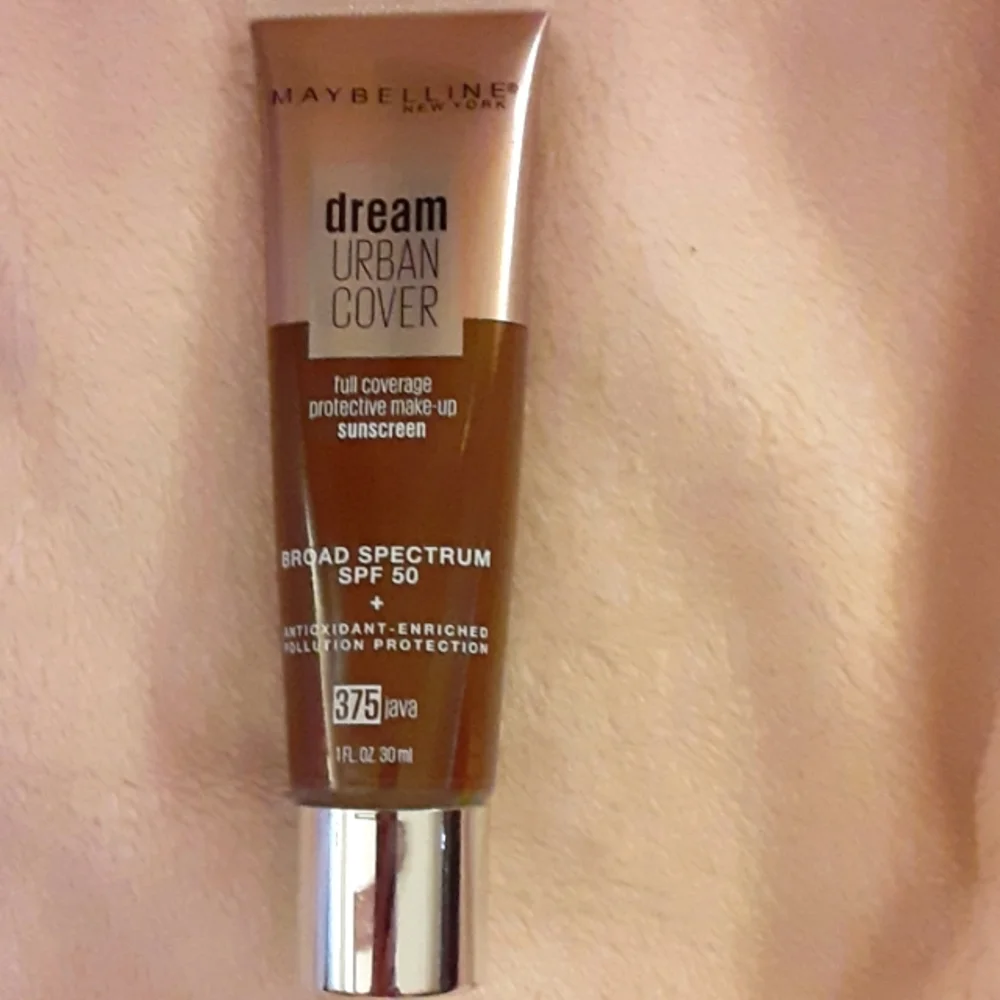 Maybelline Dream Urban Cover full coverage makeup Java SPF 50 New